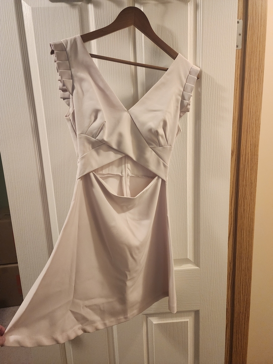 Dynamite Dresses & Skirts - Dynamite Very Light Lilac Tone Cutout Dress